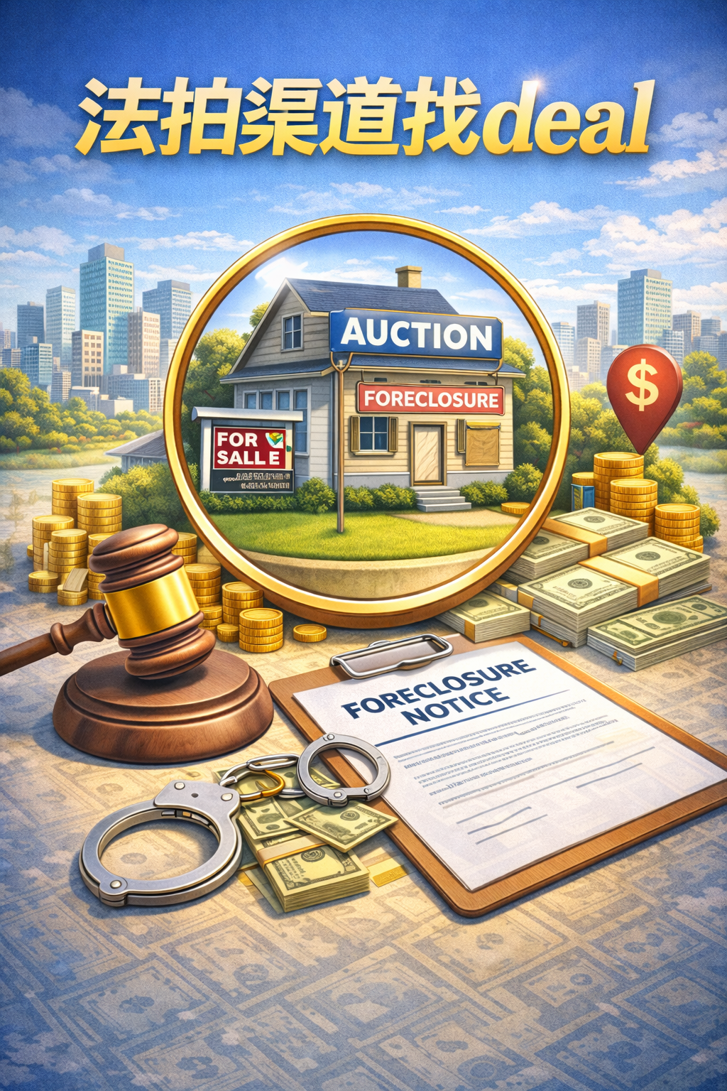 04.法拍渠道找deal